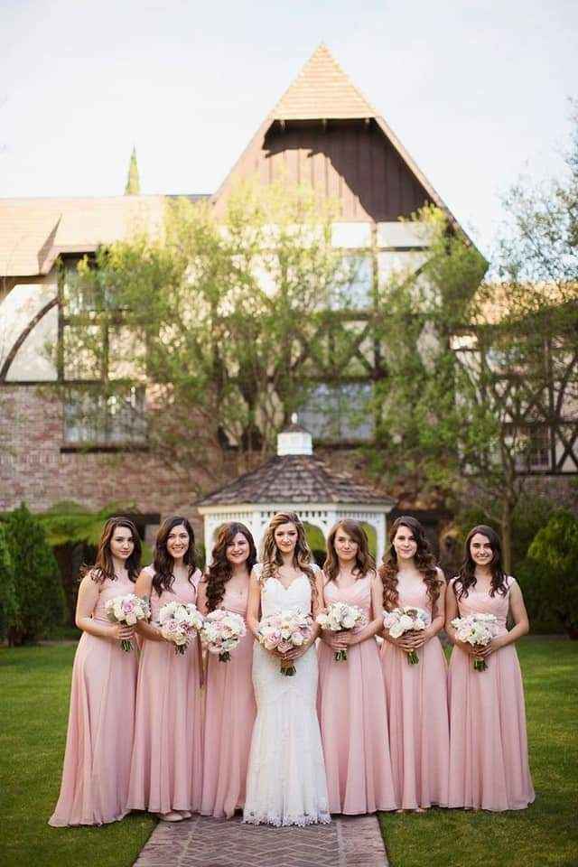 Tu boda con acentos de color rosa palo 18