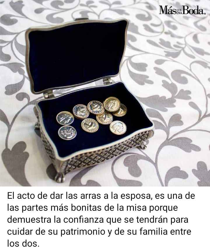 ¿Lo sabías?: Las arras - 6