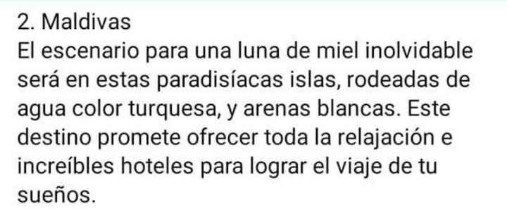 Los lugares más visitados para la luna de miel - 6