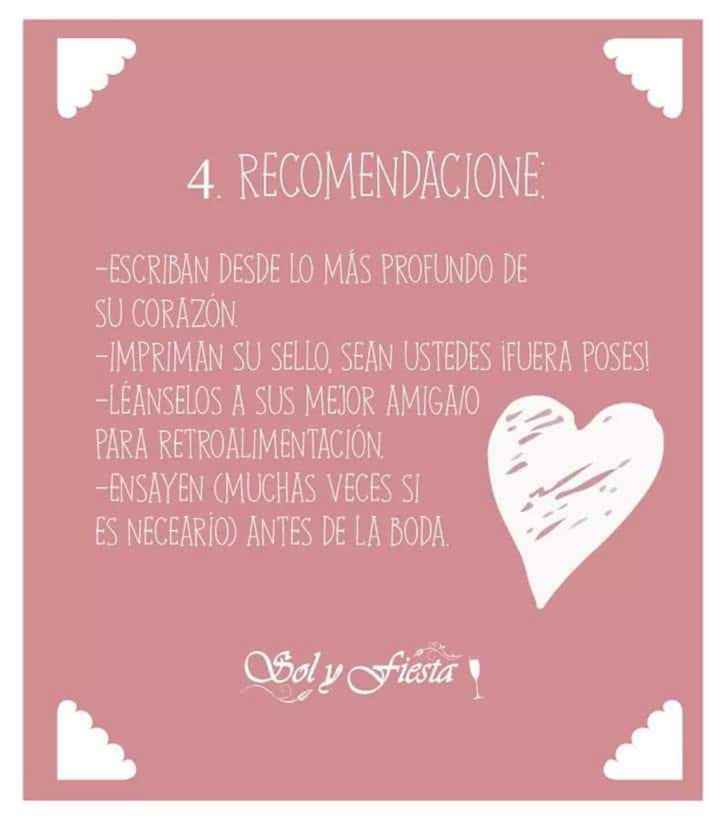 Los votos en la boda - 5