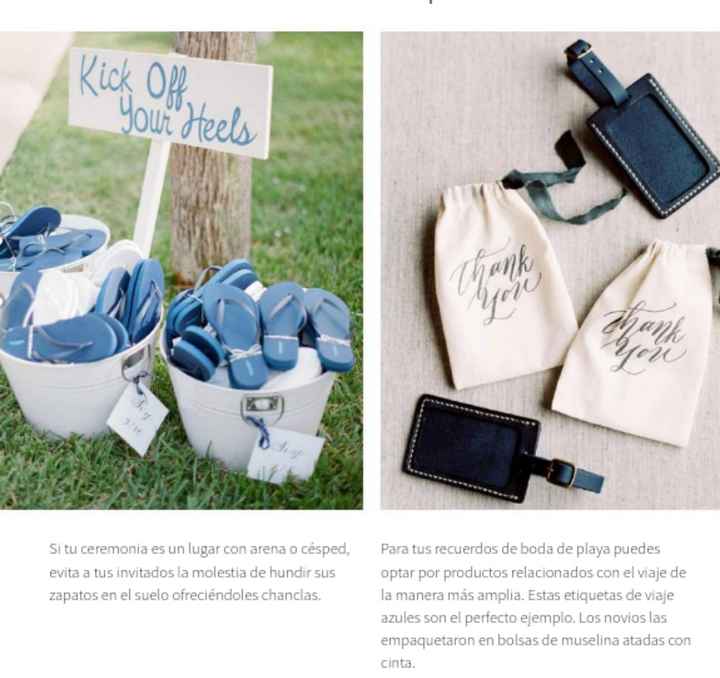 Verano: recuerdos para una boda en la playa - 2