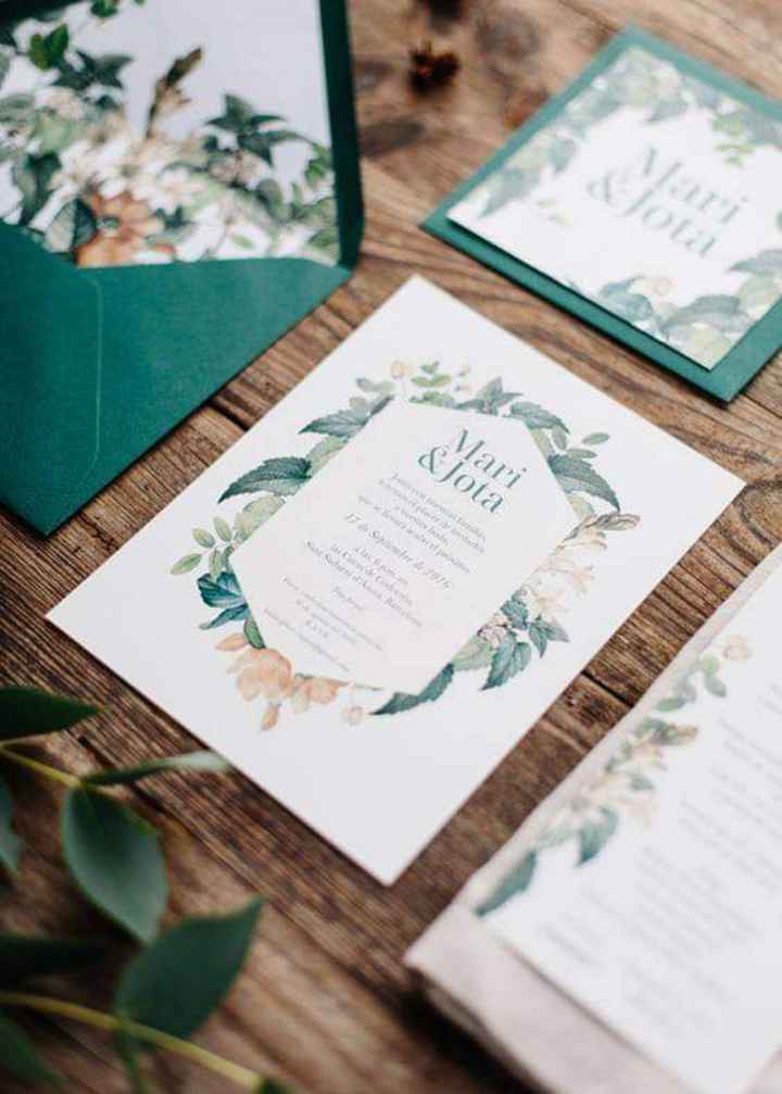 Colores joya en tus invitaciones - 2