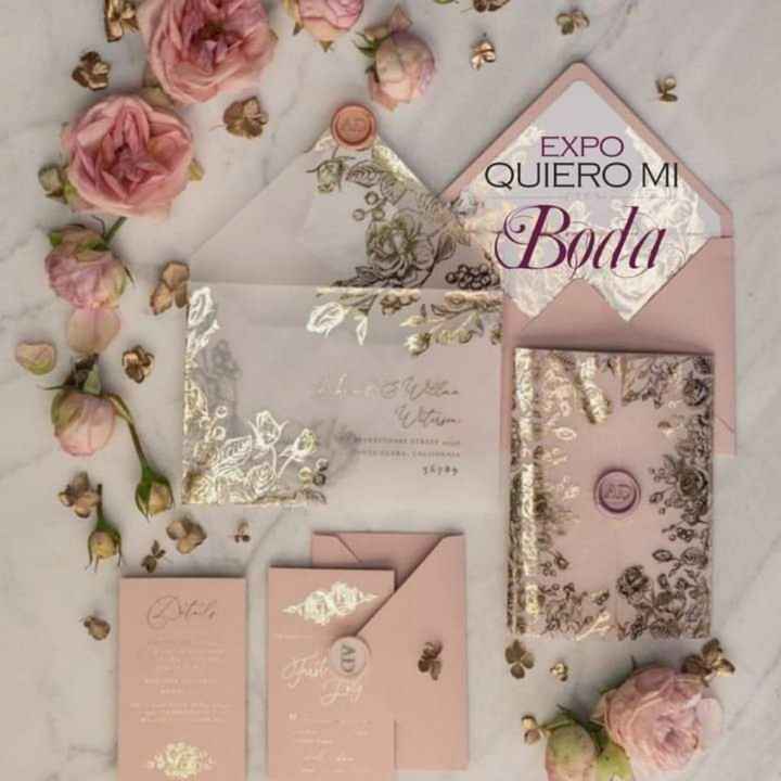 Invitaciones:4 estilos diferentes - 1