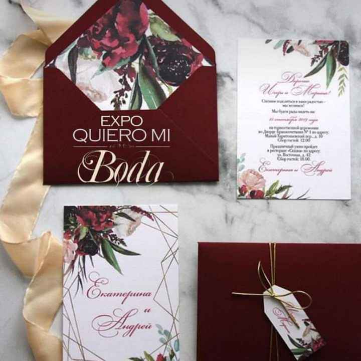 Invitaciones:4 estilos diferentes - 2