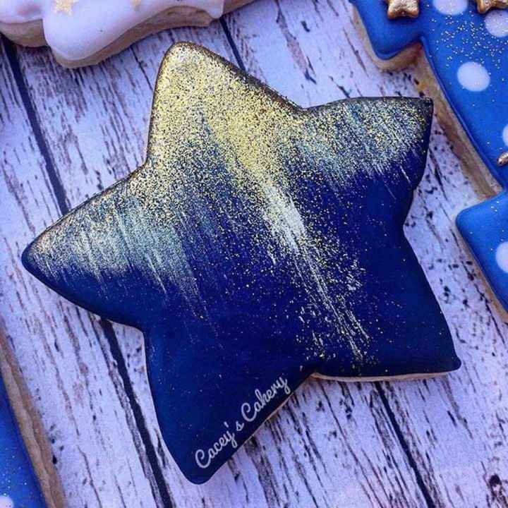 Tema luna y estrellas: galletas 🌟🌟🌜🌜🌟🌟 - 9