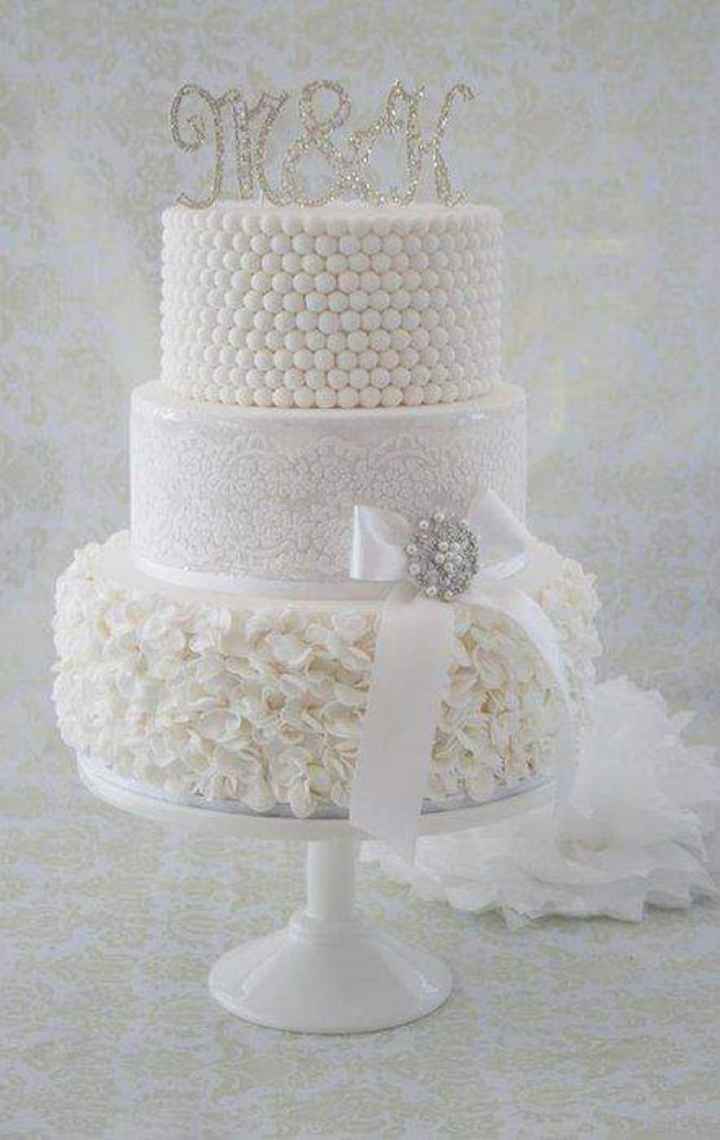 Glitter plateado en tu cake topper - 3