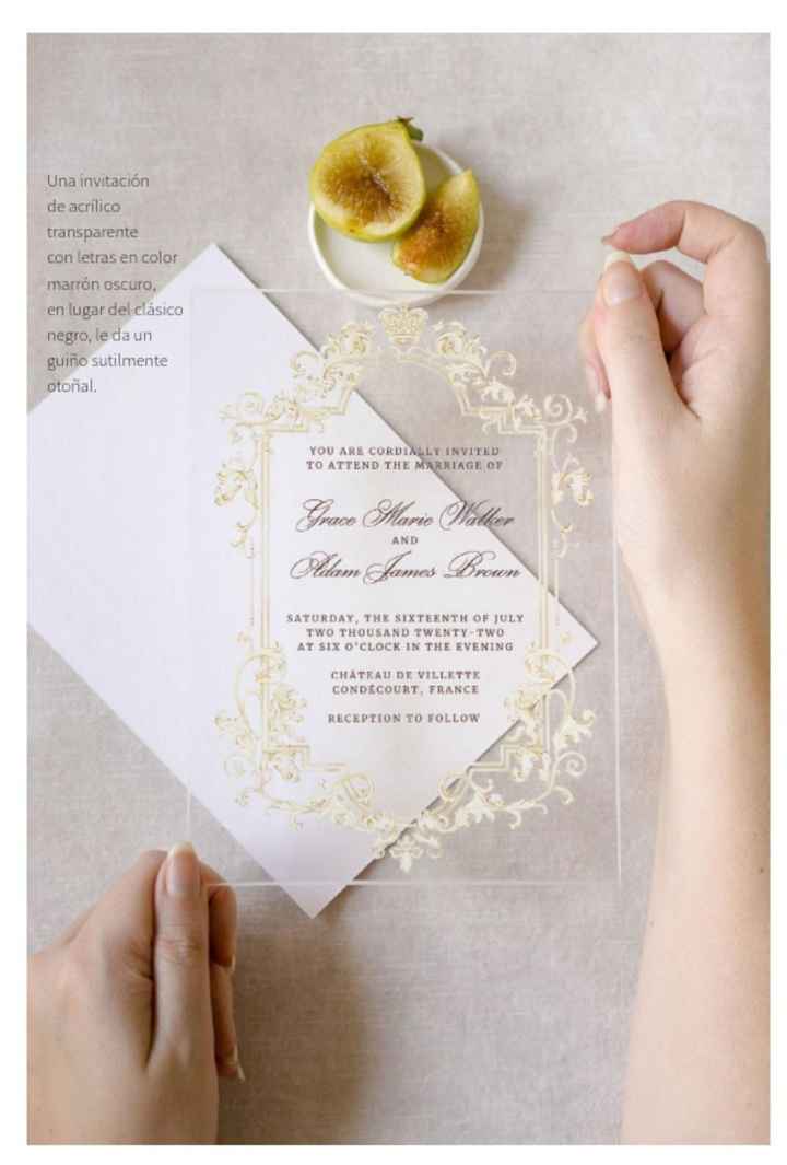 Otoño: invitaciones - 1