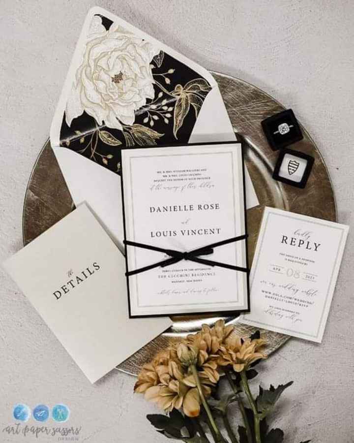Invitaciones con un toque de terciopelo - 4