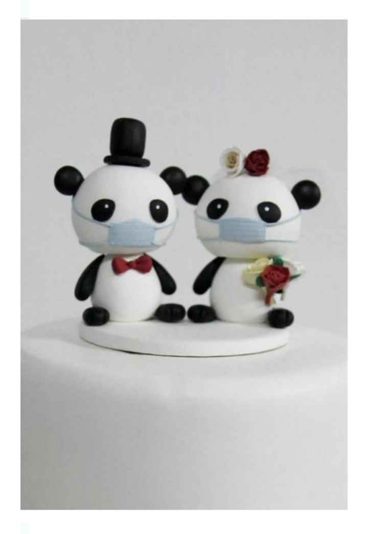 Boda en pandemia: muñequitos para el pastel - 10