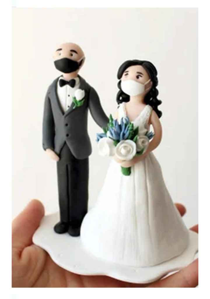 Boda en pandemia: muñequitos para el pastel - 13