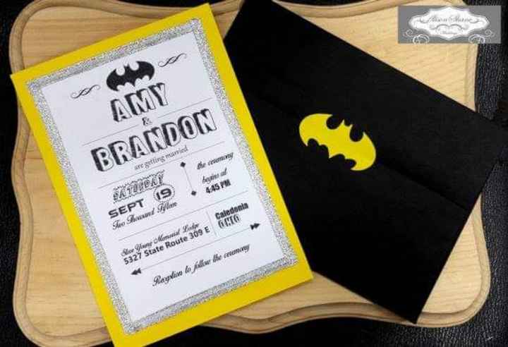 Temática superhéroes: invitaciones y save the date - 3