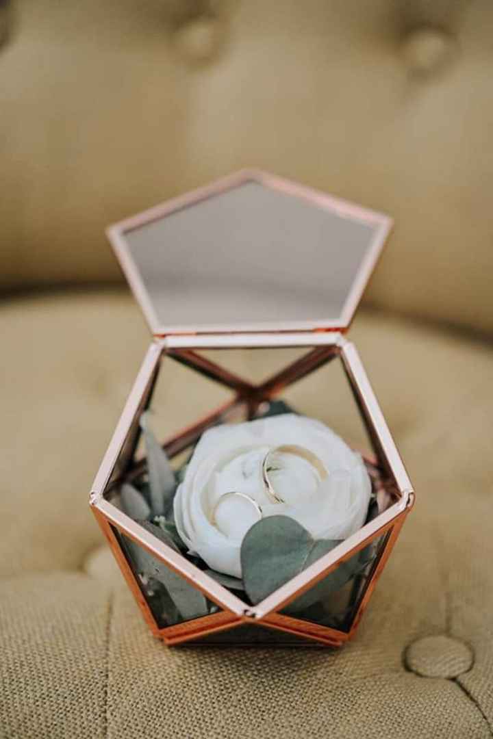 ¿En qué llevarás tus anillos de boda? - 8