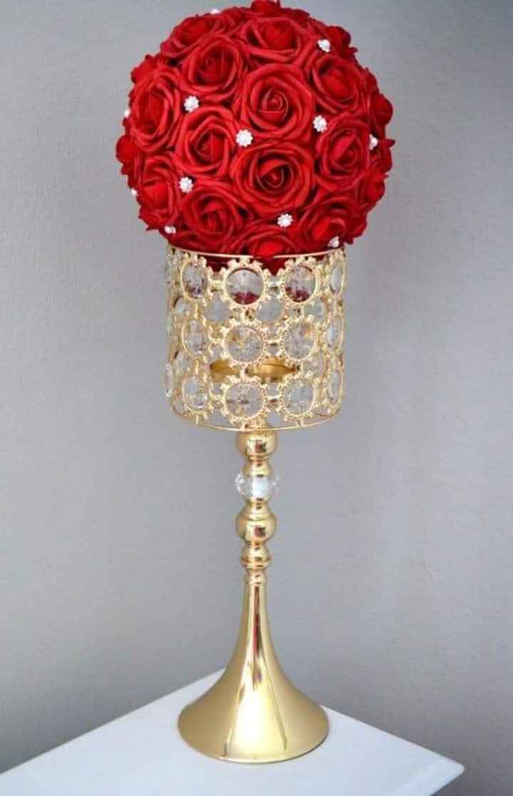 Boda en febrero: centros de mesa - 6