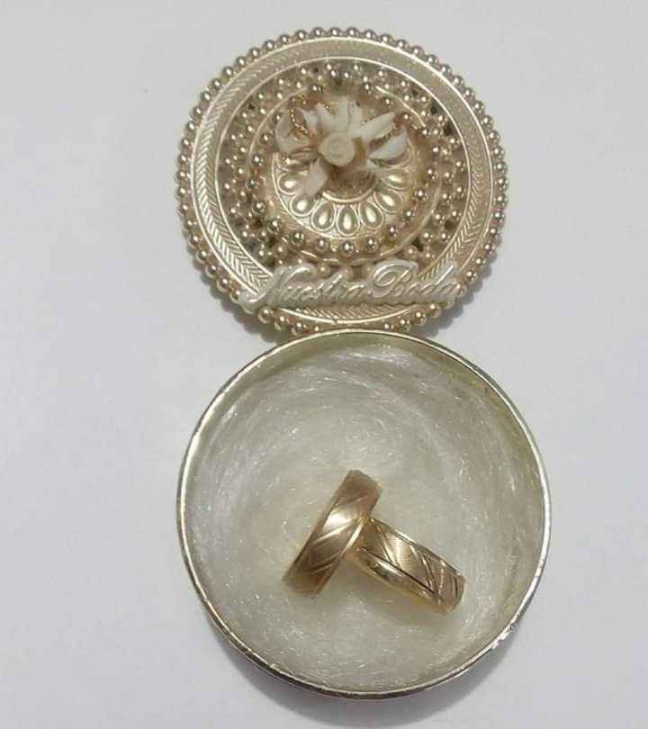 ¿En qué llevarás tus anillos de boda? - 1