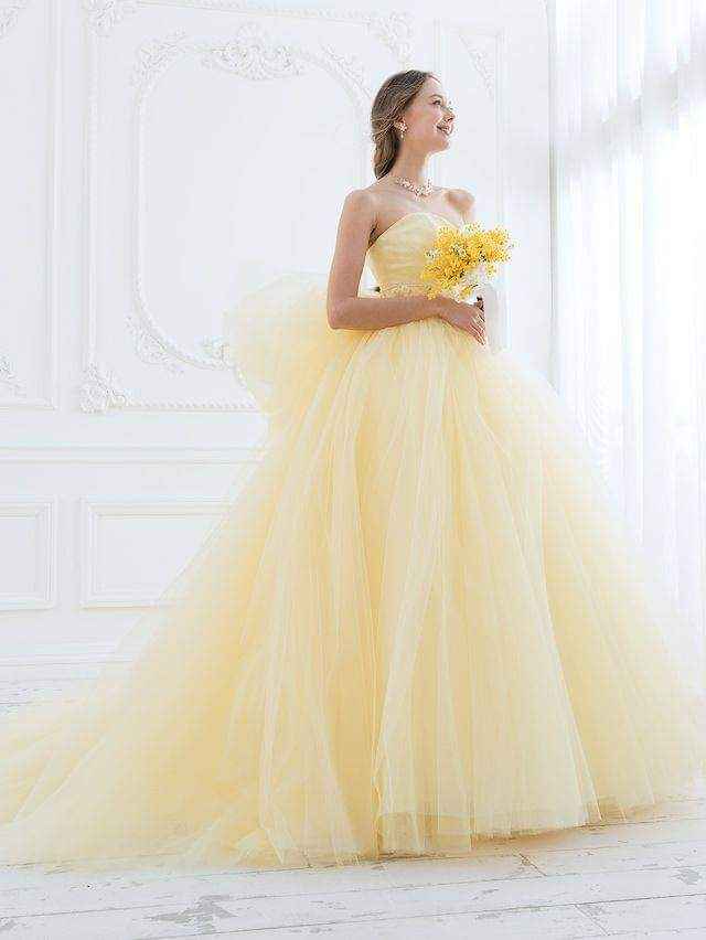 Vestidos de novia en color amarillo - Foro Moda Nupcial 