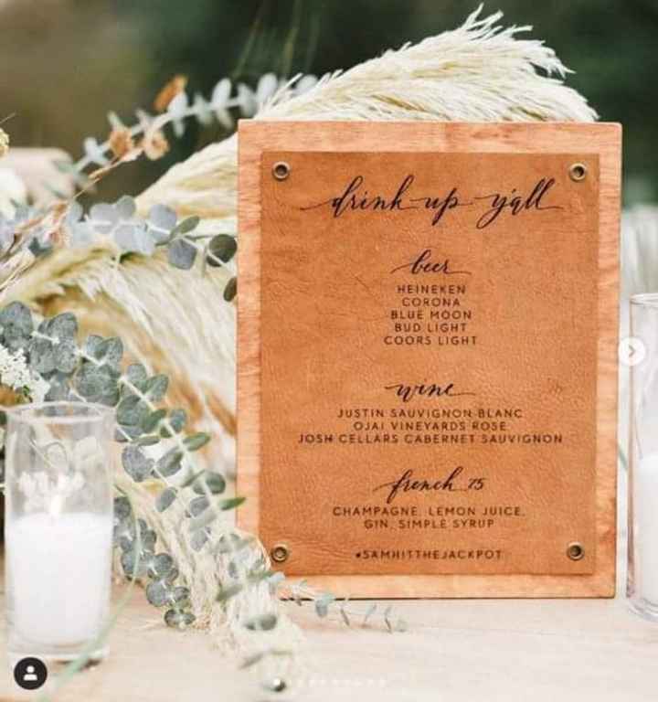 Invitaciones con cuero - 1