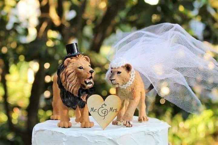Divertidos cake toppers - 6