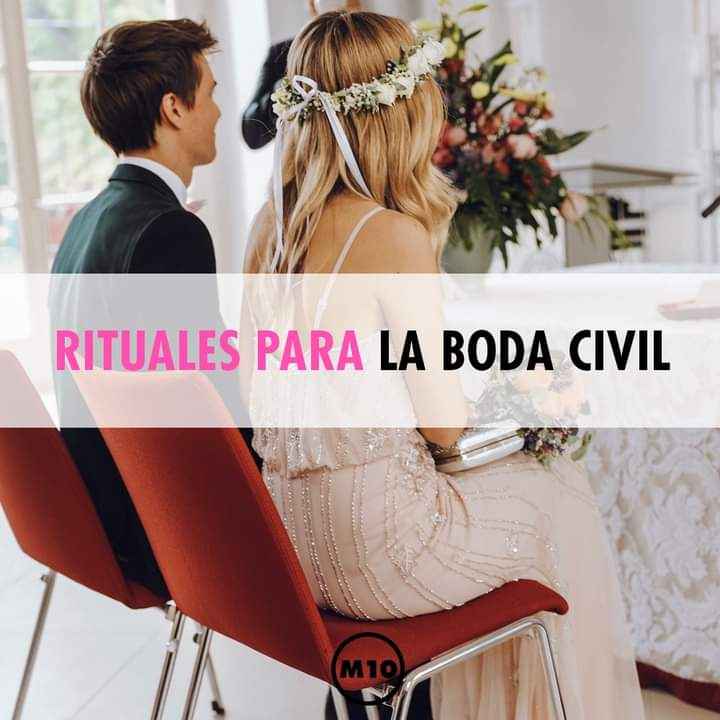 Boda civil: ceremonias - 1