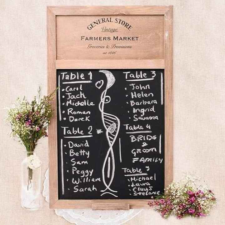 Personaliza y decora tu boda con pizarrones - 3