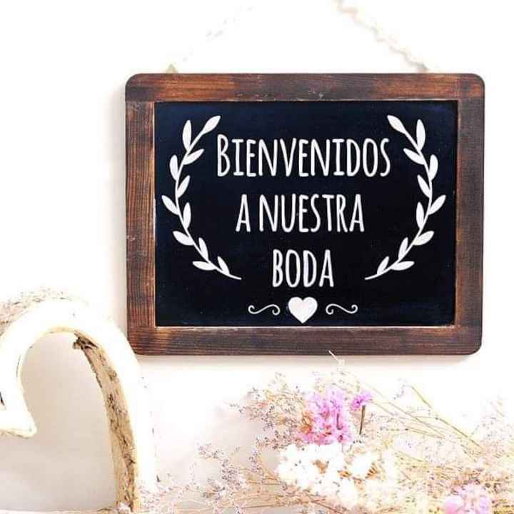 Personaliza y decora tu boda con pizarrones - 4