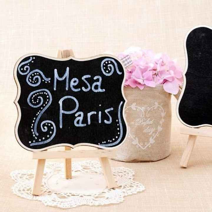 Personaliza y decora tu boda con pizarrones - 5