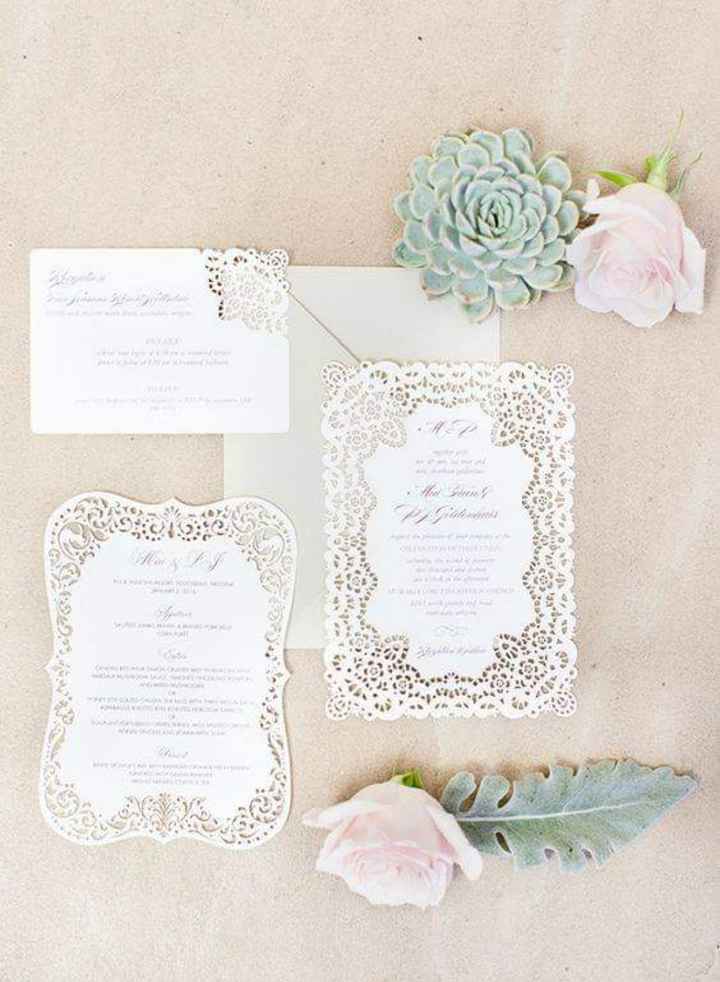 Invitaciones en tonos neutros - 1