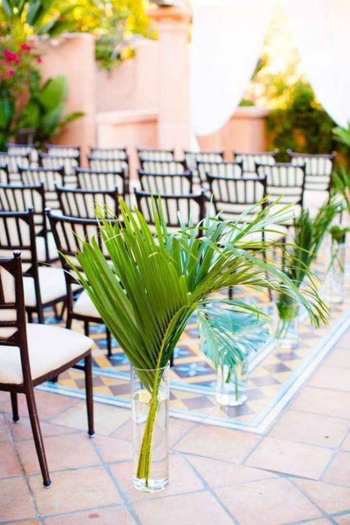 Pasillos con decoración tropical - 4