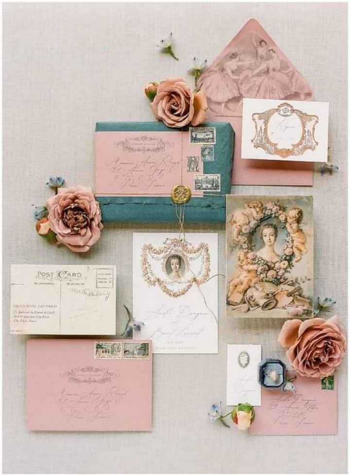Invitaciones con inspiración antigua - 2