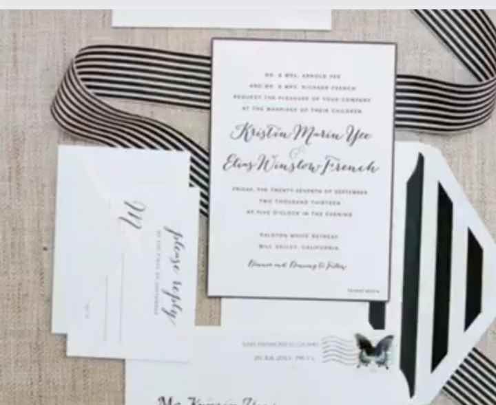 En tus invitaciones black & white - 5