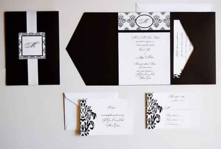 En tus invitaciones black & white - 9