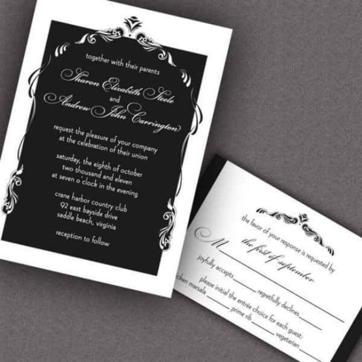 En tus invitaciones black & white - 10