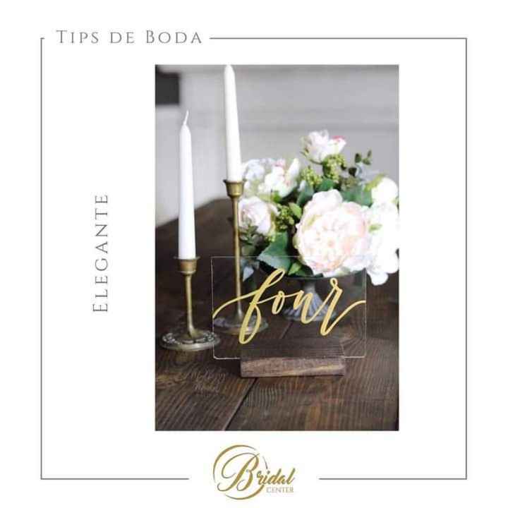 Números de mesa - 3