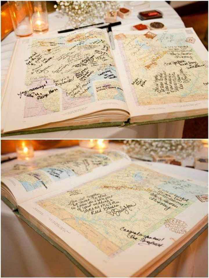 Boda viajera:firmas de invitados - 4