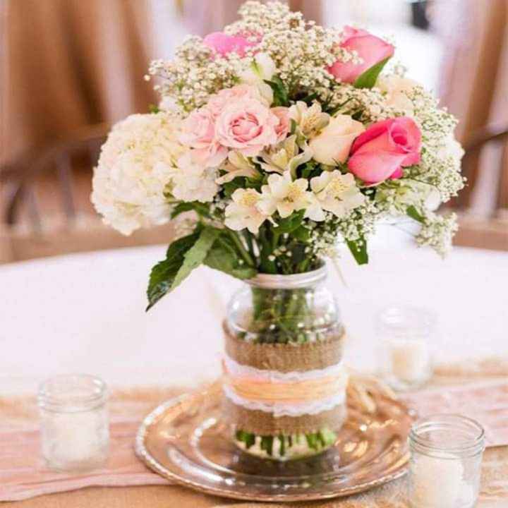 Centros de mesa con flores - 4