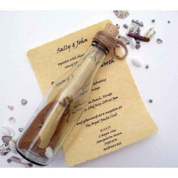 Invitaciones en envases de vidrio - 2