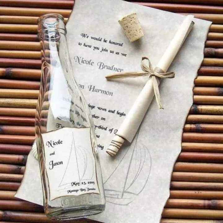 Invitaciones en envases de vidrio - 6