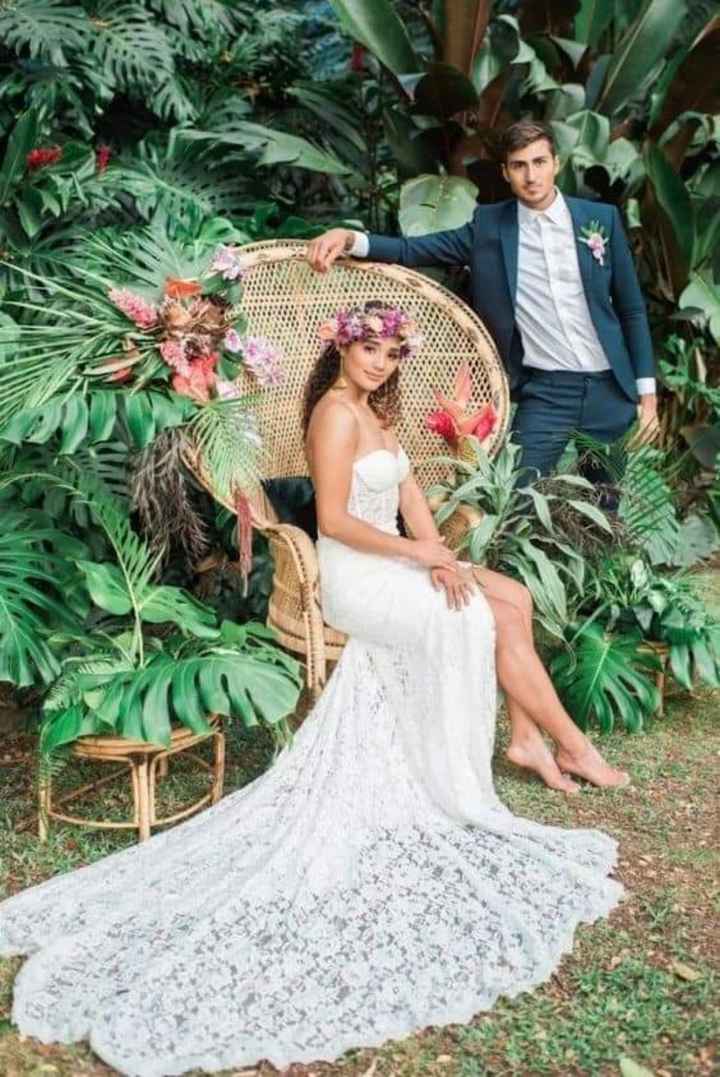 Vestidos de novia hawaiana 2025