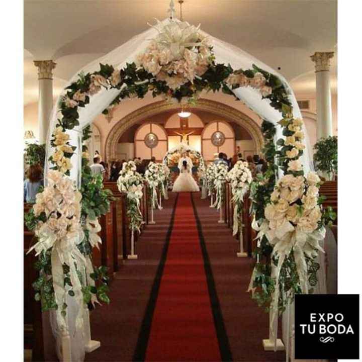Entradas florales en la iglesia - 5