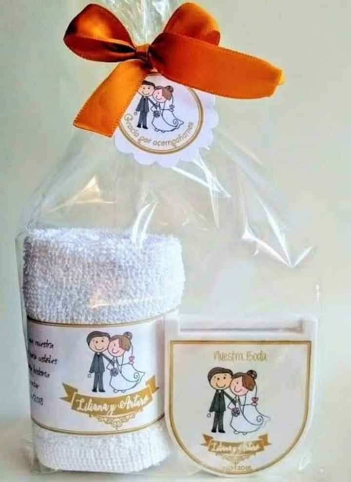 4 ideas para obsequiar a tus invitados - 1