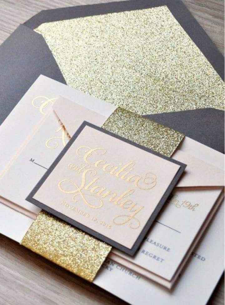 Tus invitaciones con brillo - 3