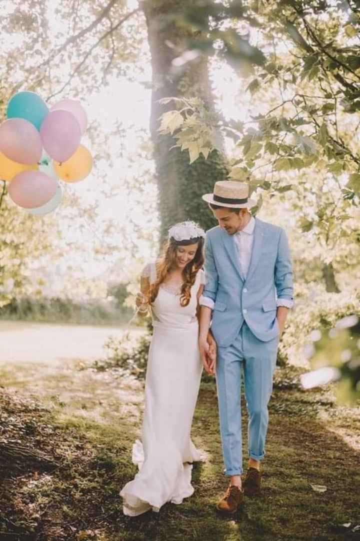 Vestido celeste boda store