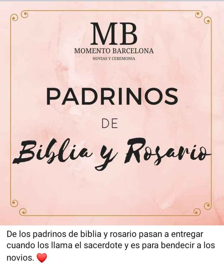 Padrinos de la boda religiosa - 6