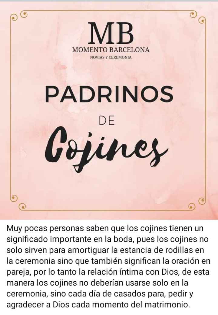 Padrinos de la boda religiosa - 8