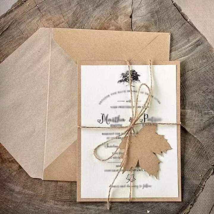 Boda vintage: invitaciones - 4