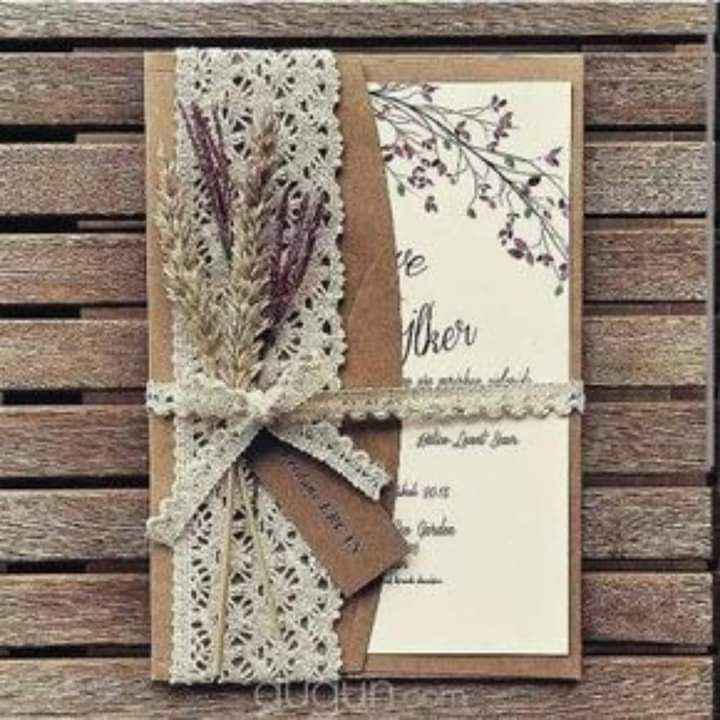Boda vintage: invitaciones - 5