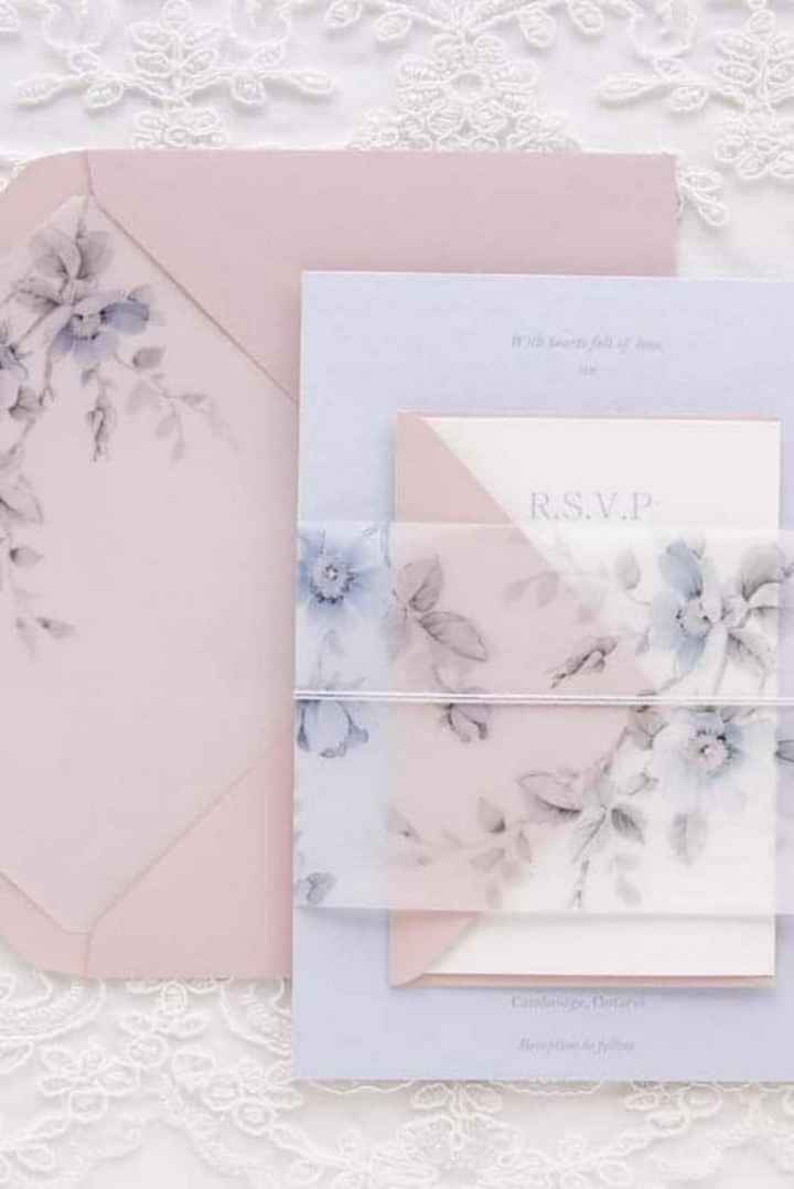 Tendencia: invitaciones en papel albanene - 1