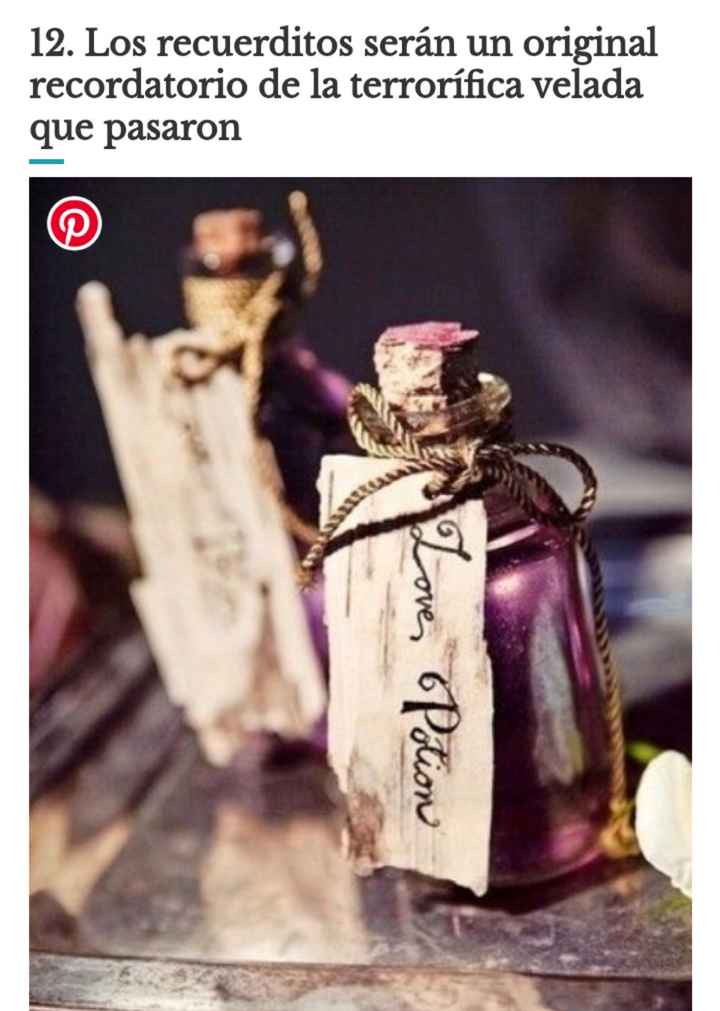 Las bodas con temática Halloween tienen su encanto 🎃👻🕷️👀 - 15