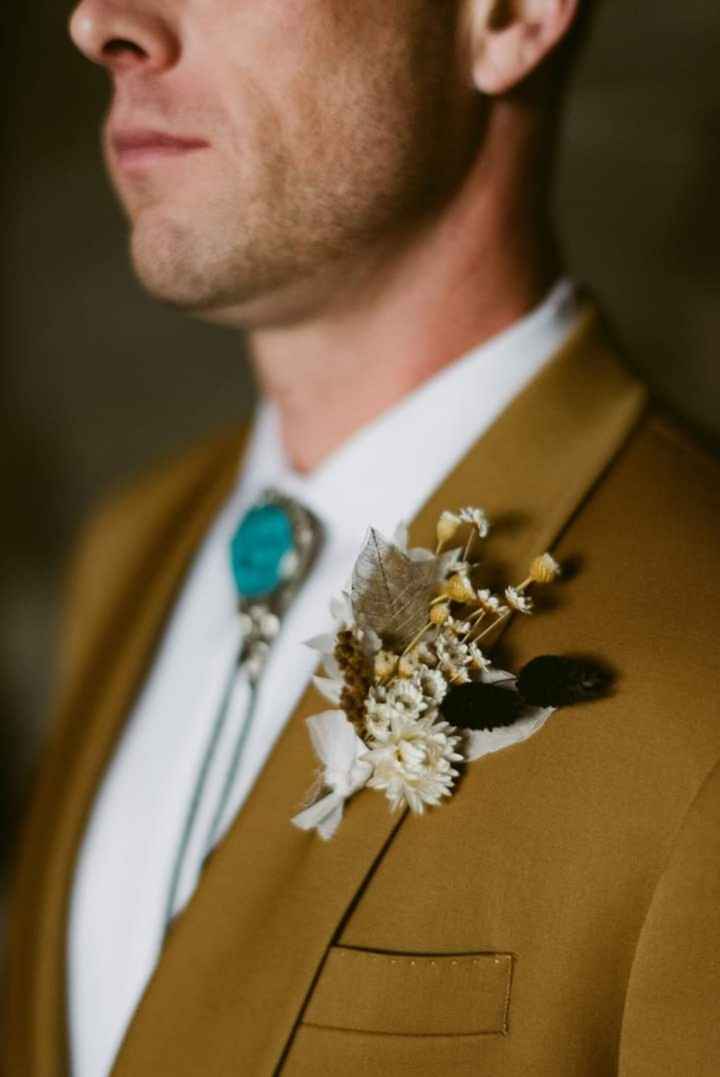 Looks de novio con corbata bolo - 4