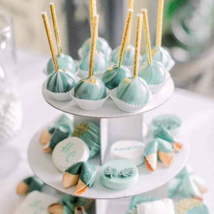 Boda en playa:color menta - 2