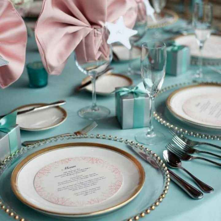 Boda en playa:color menta - 4